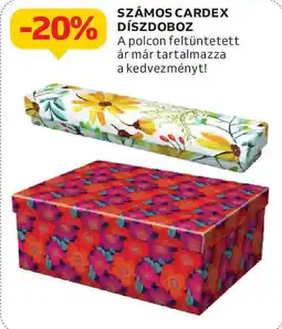 Auchan Számos Cardex díszdoboz ajánlat