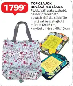 Auchan Top csajok bevásárlótáska ajánlat