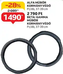 Auchan Alfa műbőr kormányvédő ajánlat