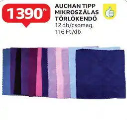 Auchan Auchan Tipp Mikroszálas törlőkendő ajánlat