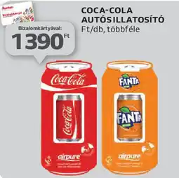 Auchan Coca-Cola autós illatosító ajánlat