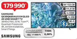 Auchan Samsung QE50Q60DAUXXH QLED 4K UHD Smart TV ajánlat