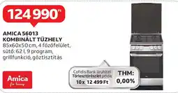 Auchan Amica 56013 kombinált tűzhely ajánlat