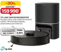 Auchan TP-link tapo RV30 porszívó ajánlat