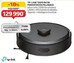 Auchan TP-link tapo RV30 porszívó és felmosó ajánlat