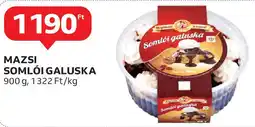 Auchan Mazsi somlói galuska ajánlat