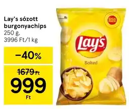 Tesco Lay's sózott burgonyachips ajánlat