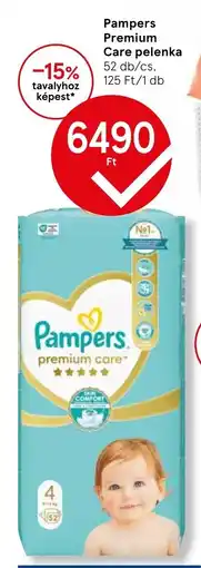 Tesco Pampers Premium Care pelenka ajánlat
