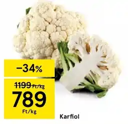 Tesco Karfiol ajánlat