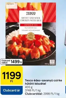 Tesco Tesco édes-savanyú csirke hűtött készétel ajánlat