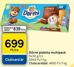 Tesco Dörmi piskóta multipack ajánlat