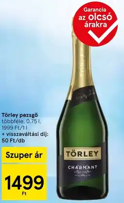 Tesco Törley pezsgő ajánlat