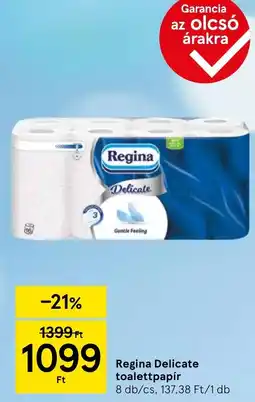 Tesco Regina Delicate toalettpapír ajánlat