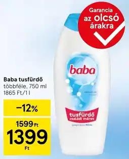 Tesco Baba tusfürdő ajánlat