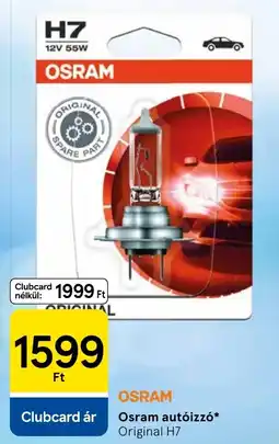 Tesco OSRAM Osram autóizzó ajánlat