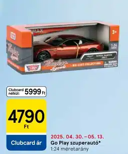 Tesco Go Play szuperautó ajánlat