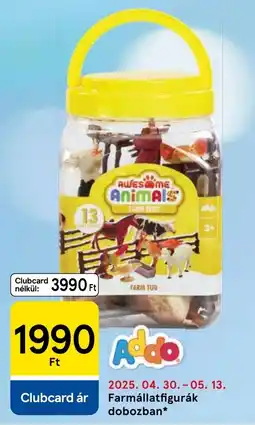 Tesco Addo Farmállatfigurák dobozban ajánlat