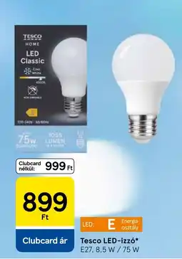 Tesco Tesco LED-izzó ajánlat