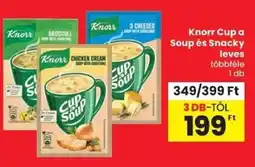 Spar Knorr Cup a Soup és Snacky ajánlat