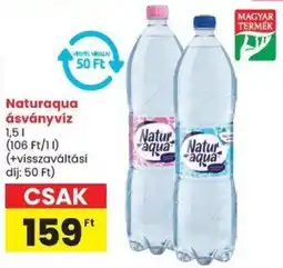 Spar Naturaqua ásványvíz ajánlat