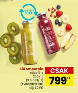 Spar Sió Smoothie ajánlat