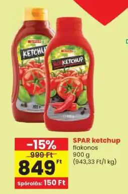 Spar SPAR ketchup ajánlat