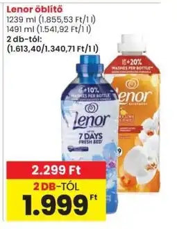 Spar Market LENOR Öblítő ajánlat