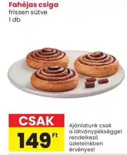 Spar Market Fahéjas csiga ajánlat