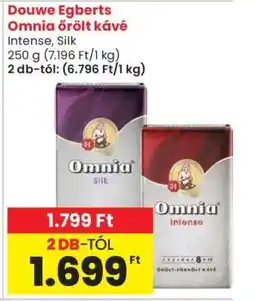 Spar Market Douwe Egberts Omnia Őrölt Kávé ajánlat