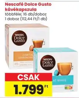 Spar Market NESCAFE Dolce Gusto kávékapszula ajánlat