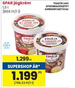 Spar Market SPAR jégkrém ajánlat