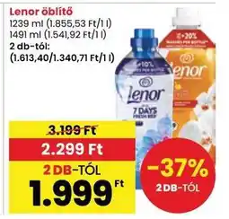 Spar LENOR Öblítő ajánlat