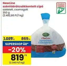 Spar NewLine szénhidrátsökkentett cipó ajánlat