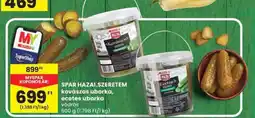 Spar SPAR HAZAI.SZERETEM kovászos uborka, ecetes uborka vödrös ajánlat