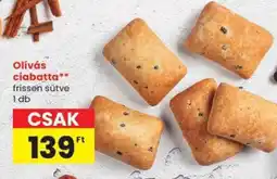Spar Olívás ciabatta ajánlat