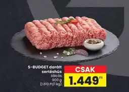Spar S-BUDGET darált sertéshús ajánlat