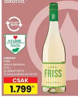 Spar Laposa Friss ajánlat