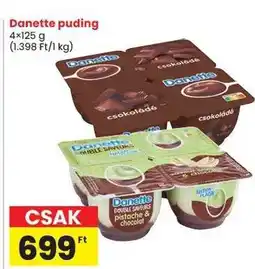 Spar DANETTE Puding ajánlat