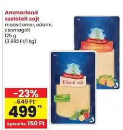 Spar Ammerland szeletelt sajt ajánlat