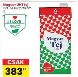 Spar Magyar UHT tej ajánlat