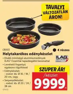 Lidl Helytakarékos edénykészlet ajánlat