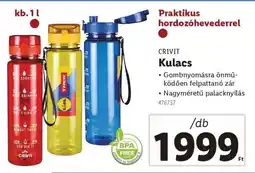 Lidl CRIVIT Kulacs ajánlat