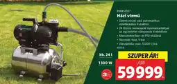 Lidl PARKSIDE Házi vízmű ajánlat