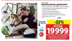 Lidl SILVERCREST Multifunkciós gőztisztító ajánlat