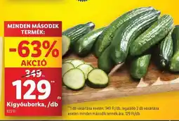 Lidl Kígyóuborka ajánlat