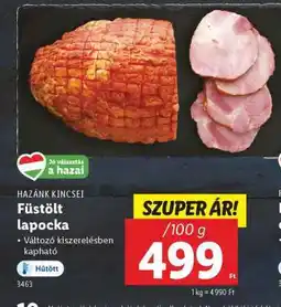 Lidl Füstölt lapocka ajánlat