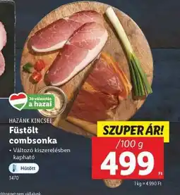 Lidl Füstölt combsonka ajánlat