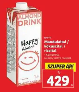 Lidl Happy Almond Drink ajánlat