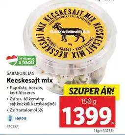 Lidl Garabonciás Kecskesajt Mix ajánlat