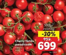 Lidl Cherry fürtös paradicsom ajánlat